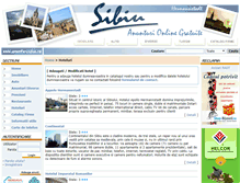 Tablet Screenshot of hoteluri.anunturisibiu.ro